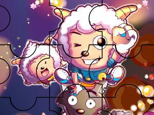 喜羊羊海报拼图