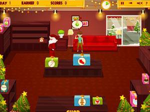 圣诞老人开商店