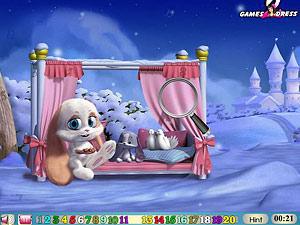 可爱小兔找数字