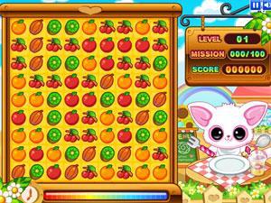 可爱水果消消看