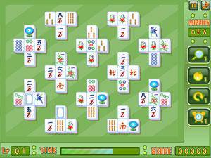 超级玛丽麻将牌