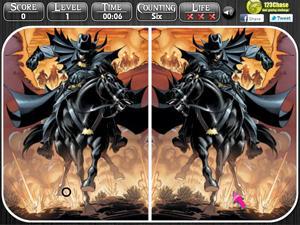 蝙蝠侠英雄找茬