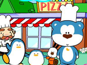 小熊做披萨