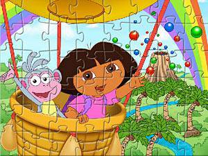 开心朵拉拼拼看