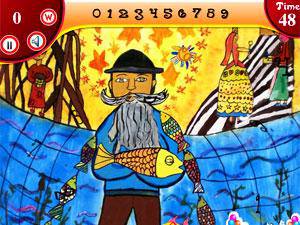 卡通绘画找数字