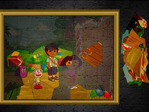 朵拉迭戈大拼图中文版