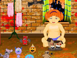 万圣节照顾小宝贝