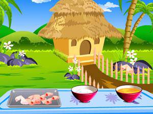 亚洲风味柠檬鸡