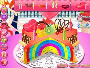 彩虹蛋糕