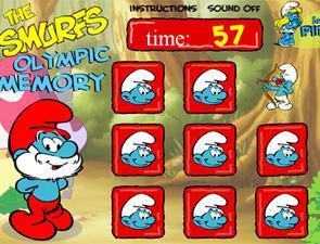 蓝精灵记忆翻牌