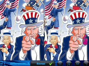 美国国庆日找不同