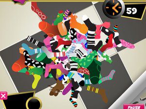 彩色袜子消消看