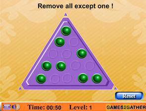 消去跳棋里的小球