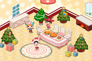 圣诞节火鸡派对