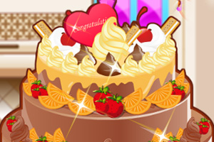 巧克力生日蛋糕