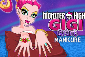 怪物高校琪琪美甲