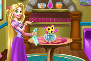 长发公主房间整理