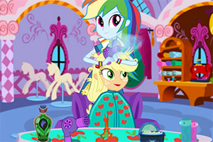 苹果杰克的新发型