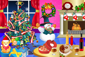 布置圣诞派对