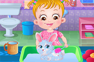 可爱宝贝兔宝宝