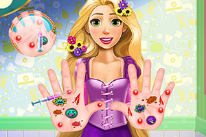 长发公主治手伤