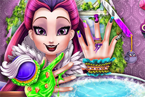 乌鸦女王指甲水疗