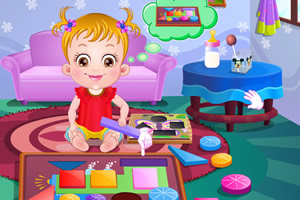 可爱宝贝认图形