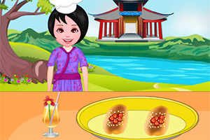 制作鸡尾酒包子