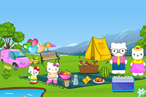 凯蒂猫家庭野餐