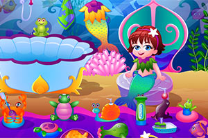 可爱宝贝美人鱼