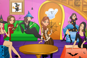 万圣节女孩打扮