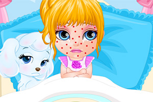 芭比宝贝长水痘