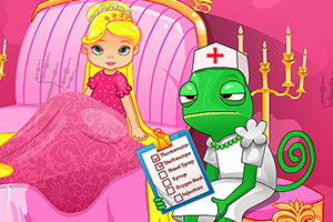 长发公主感冒了