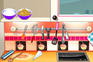 制作木莓纸杯蛋糕