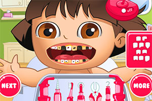 宝贝朵拉看牙医