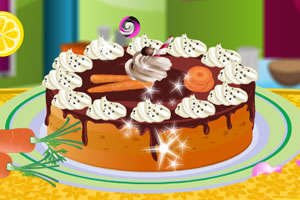 胡萝卜蛋糕装饰