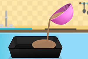 制作巧克力生日蛋糕