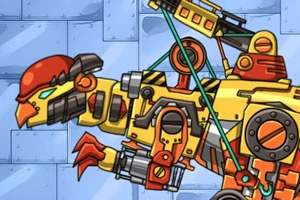 组装机械盔头龙