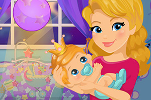 公主宝贝房布置