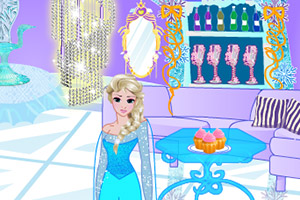 艾莎公主整理房间
