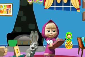 布置玛莎和熊的房间