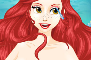 美人鱼看皮肤医生