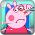 粉红小猪受伤了