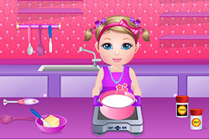 吉姆宝贝学做饭