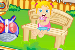 艾拉宝贝治腿伤