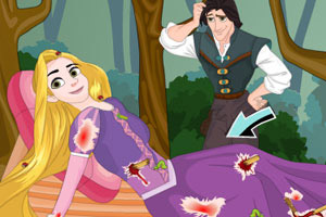 长发公主受伤护理