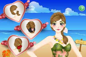 超清爽辫子发型设计