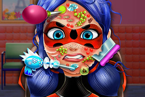 瓢虫女孩的皮肤护理