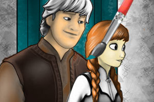 艾莎宝贝做功课