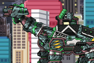 组装机械盔甲龙